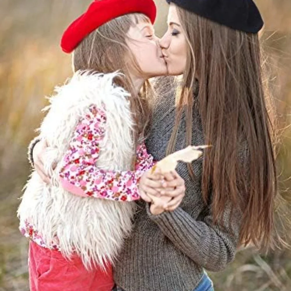 3 Pieces Wool Beret Hat French Style Wool Beanie Cap Solid Color Winter Hat for